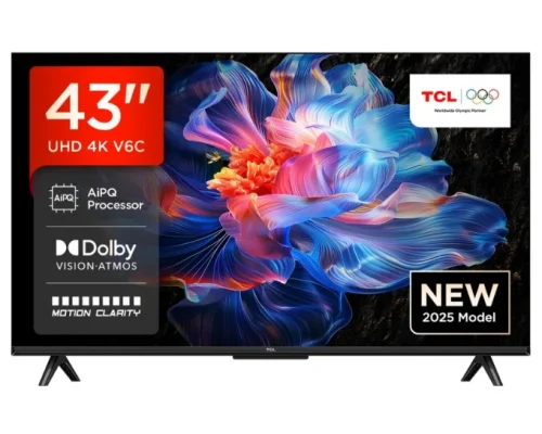 TCL 43V6C 43 inch Smart 4K HDR TV